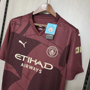 Camisa Manchester City 2024/25 III Third - Torcedor - Vermelha