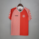 Camisa Retrô Dinamarca 1986 I Home - Hummel