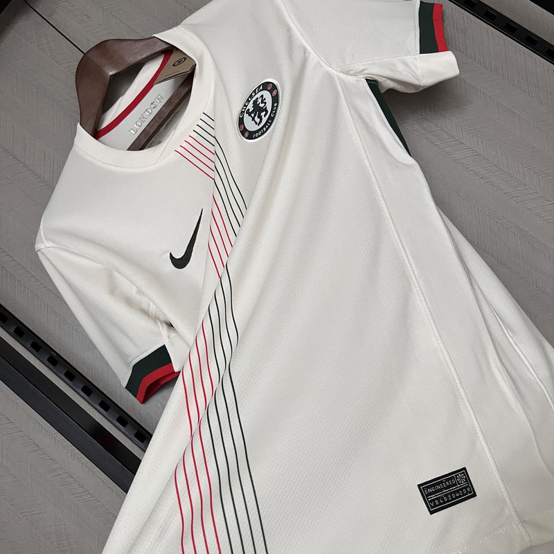 Camisa Chelsea 2025/26 II Away - Torcedor - Branca