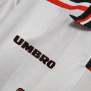 Camisa Retrô Manchester United 1997/1998 II Away - Branca - Umbro