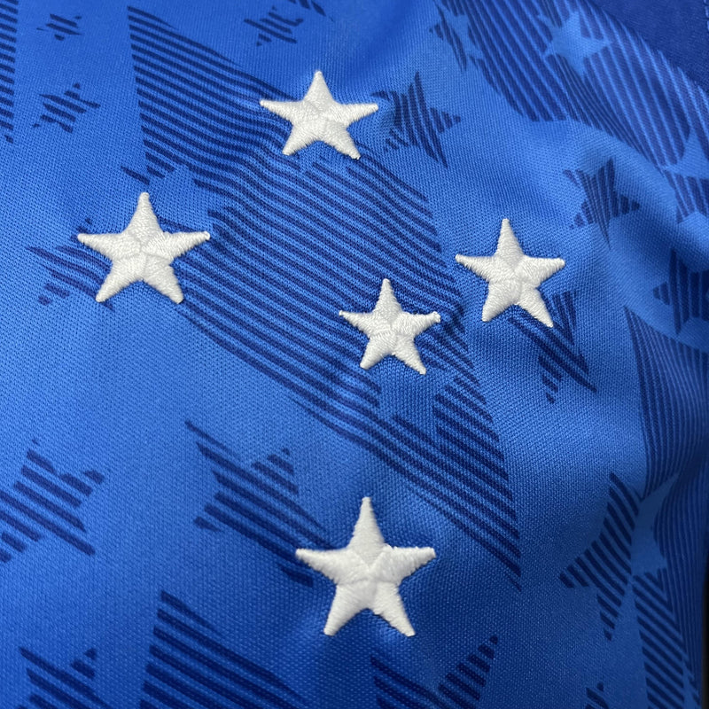 Camisa Cruzeiro 2024/25 I Home Regata - Torcedor