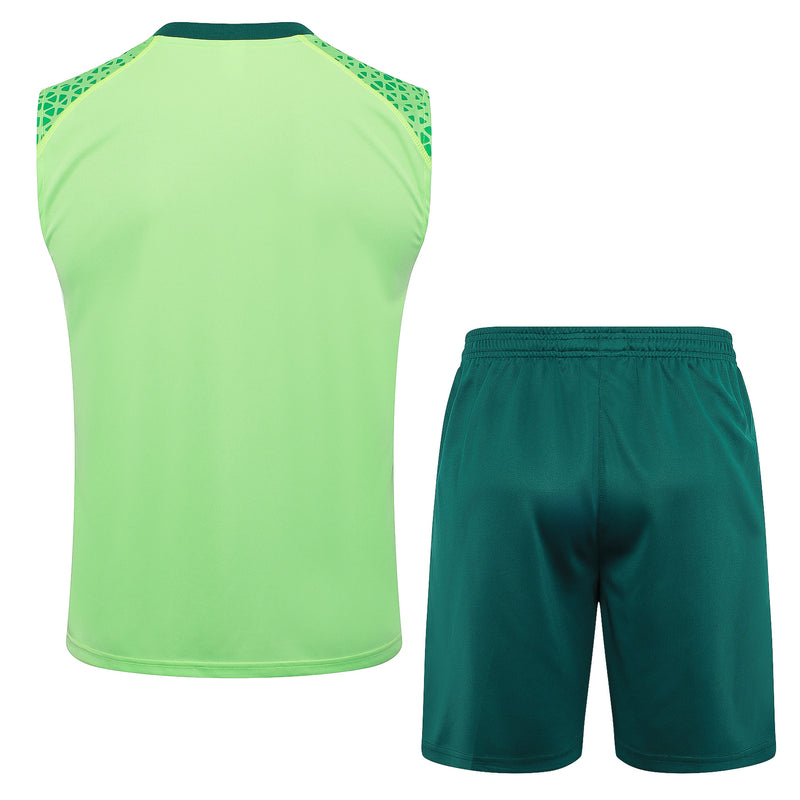 24/25 Conjunto Treino Palmeiras - Regata - Verde Claro