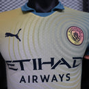 Camisa Manchester City III Third 2024/2025 - Jogador - Bege Azul