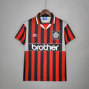 Camisa Retrô Manchester City 1994/1996 II Away - Vermelha - Umbro