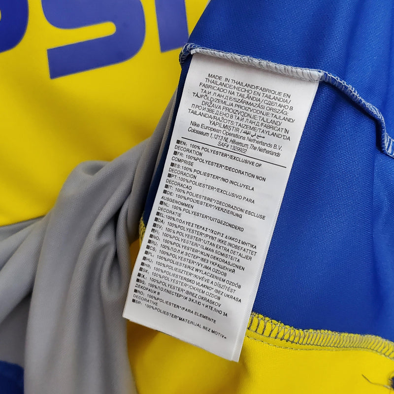 Camisa Retrô Boca Juniors 2002 II Away - Cinza - Nike