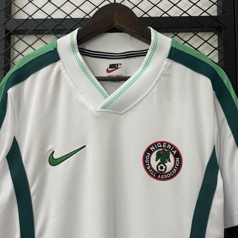 Camisa Retrô Nigeria 1998 II Away - Branca - Nike