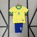 Conjunto Infantil - Seleção Brasileira 2024 I Home