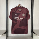 Camisa Manchester City 2024/25 III Third - Torcedor - Vermelha