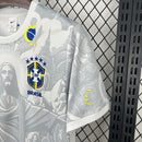 Camisa Brasil Edição Especial Cristo Redentor - Torcedor - Branca