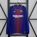 Camisa Retrô Barcelona 2017/2018 I Home - Manga Longa
