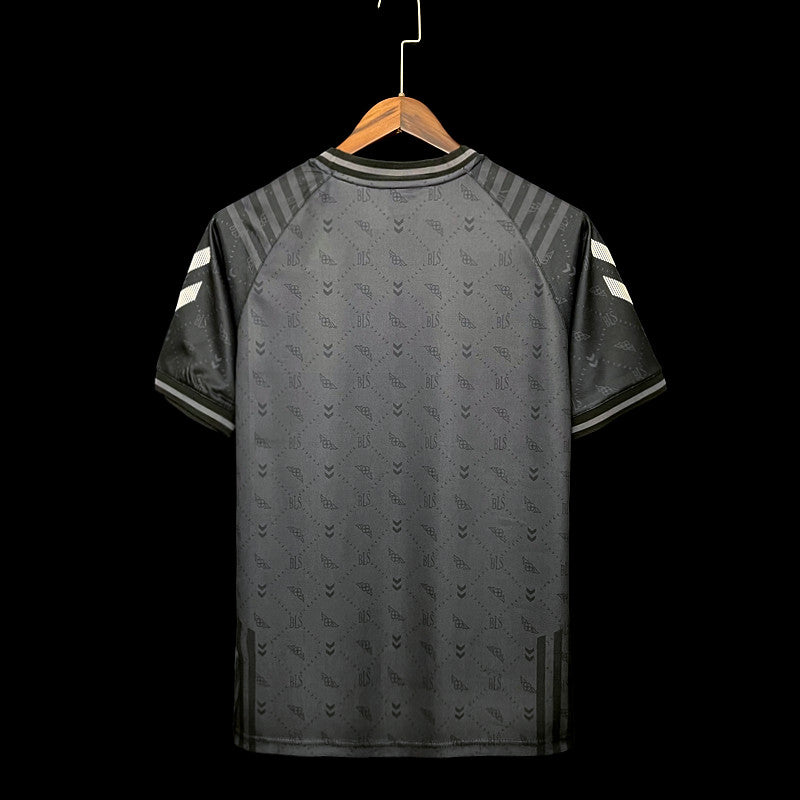 Camisa Dinamarca 2022/23 Goleiro - Torcedor - Preta