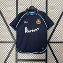 Camisa Retrô West Ham 1999/2001 III Third - Azul - Fila