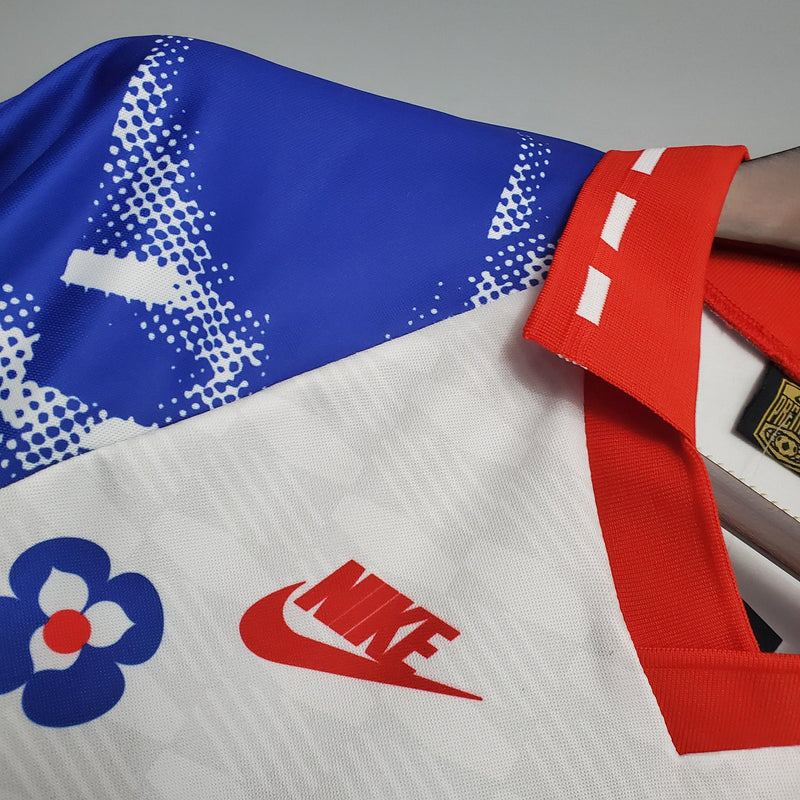 Camisa Retrô PSG 1993/1994 II Away - Branca - Nike