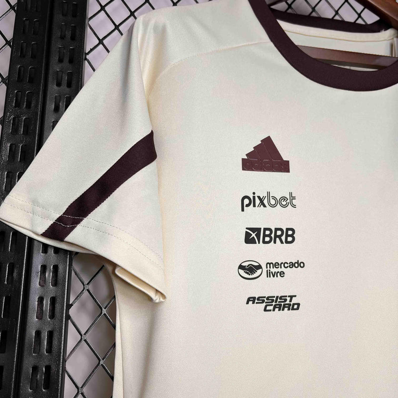 Camisa Flamengo 2024/25 Viagem - Bege - Torcedor