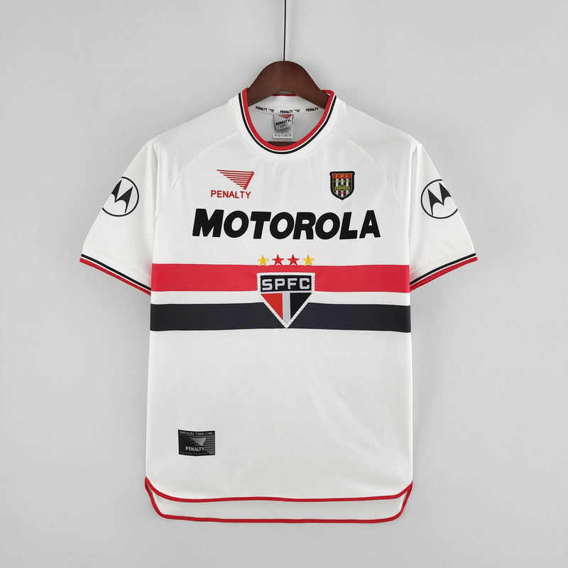 Camisa Retrô São Paulo 2000 I Home - Penalty