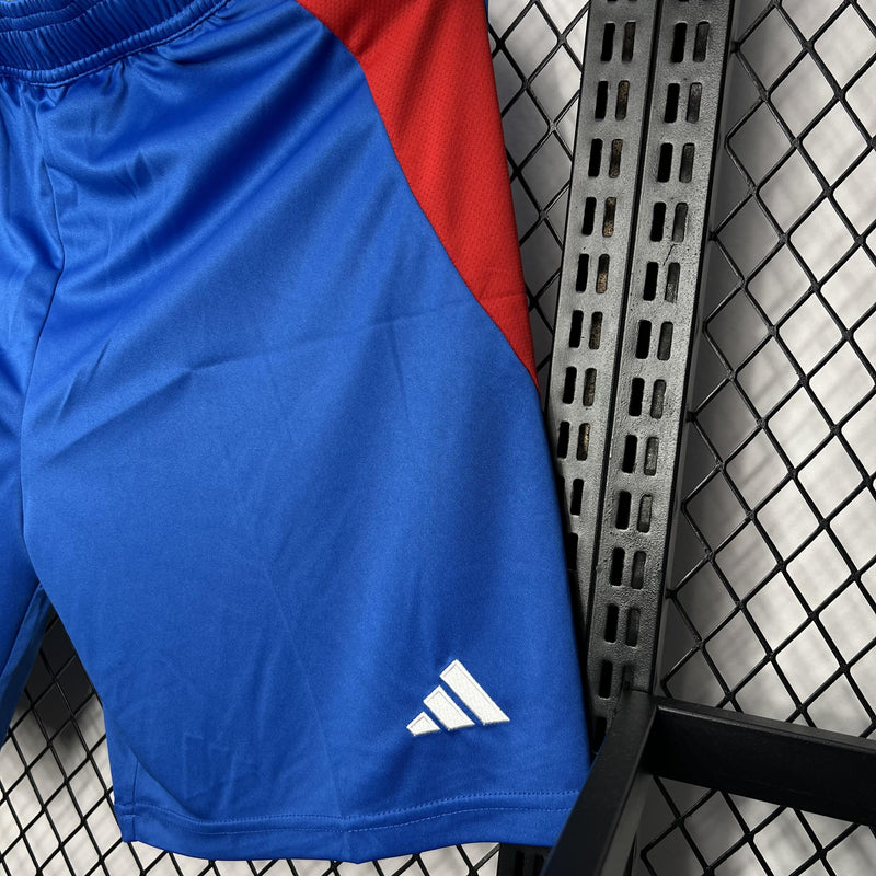 Short Itália 2024/2025 Euro II Away - Azul