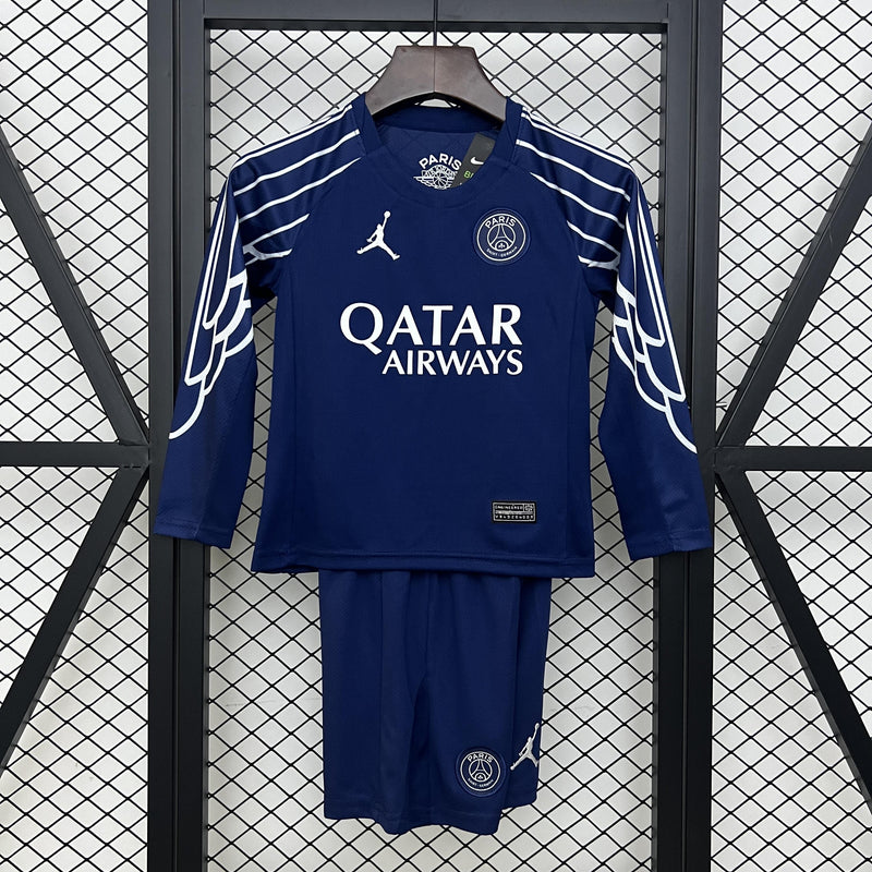 Conjunto Infantil - PSG 24/25 IV Fourth - Manga Longa