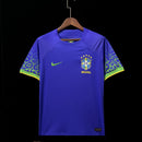 Camisa Brasil 2022/23 II Away - Torcedor - Azul