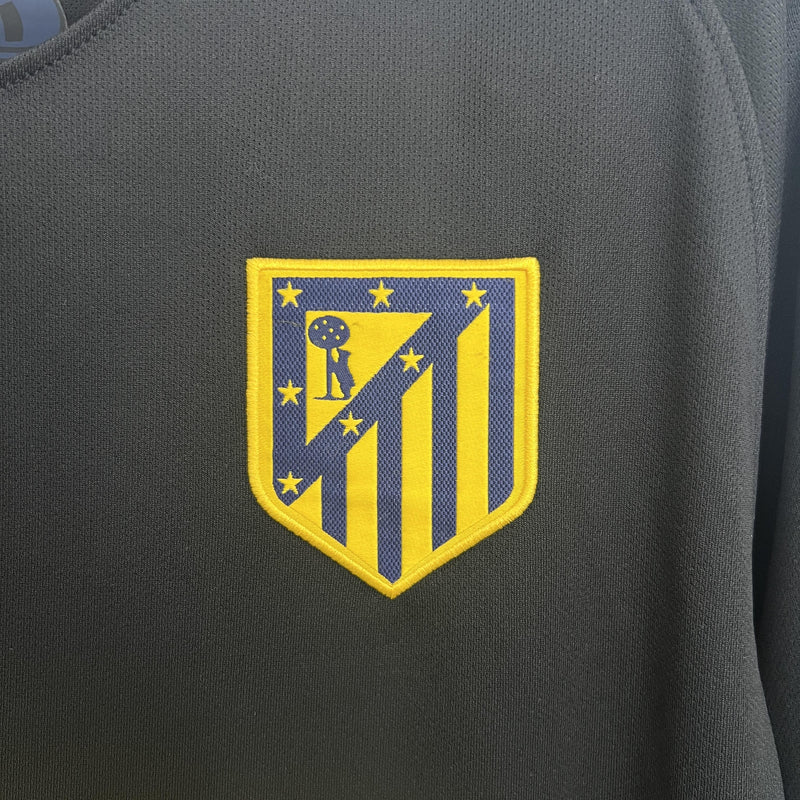 Camisa Retrô Atlético de Madrid 2016/2017 II Away - Preta