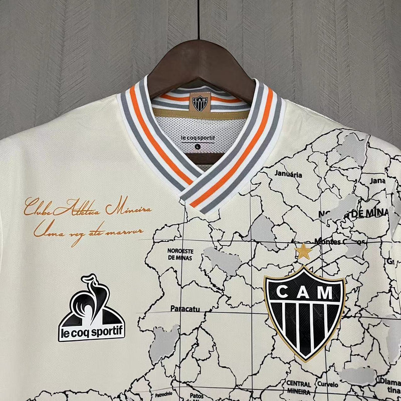 Camisa Atlético Mineiro 21/22 Edição Comemorativa - Torcedor - Branca
