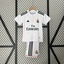 Conjunto Infantil Retrô - Real Madrid 2014/15 I Home