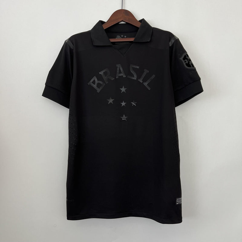 Camisa Retrô Brasil 2013/2014 ALL BLACK