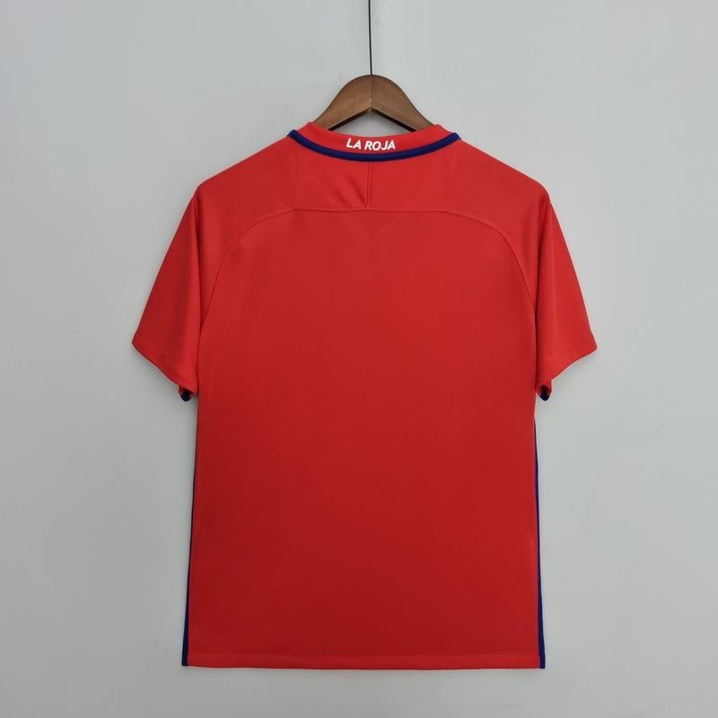 Camisa Retrô Chile 2016/2017 I Home - Nike