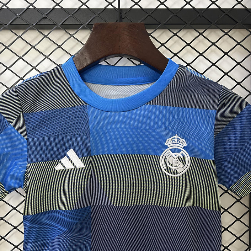 Conjunto Infantil - Real Madrid 25/26 Uniforme de Treino