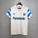 Camisa Retrô Olympique Marseille 1990 I Home - Adidas