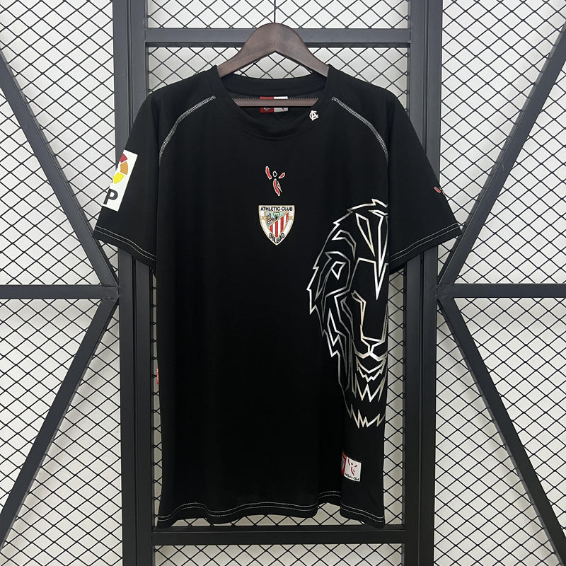 Camisa Retrô Athletic Bilbao 2005/2008 Preta