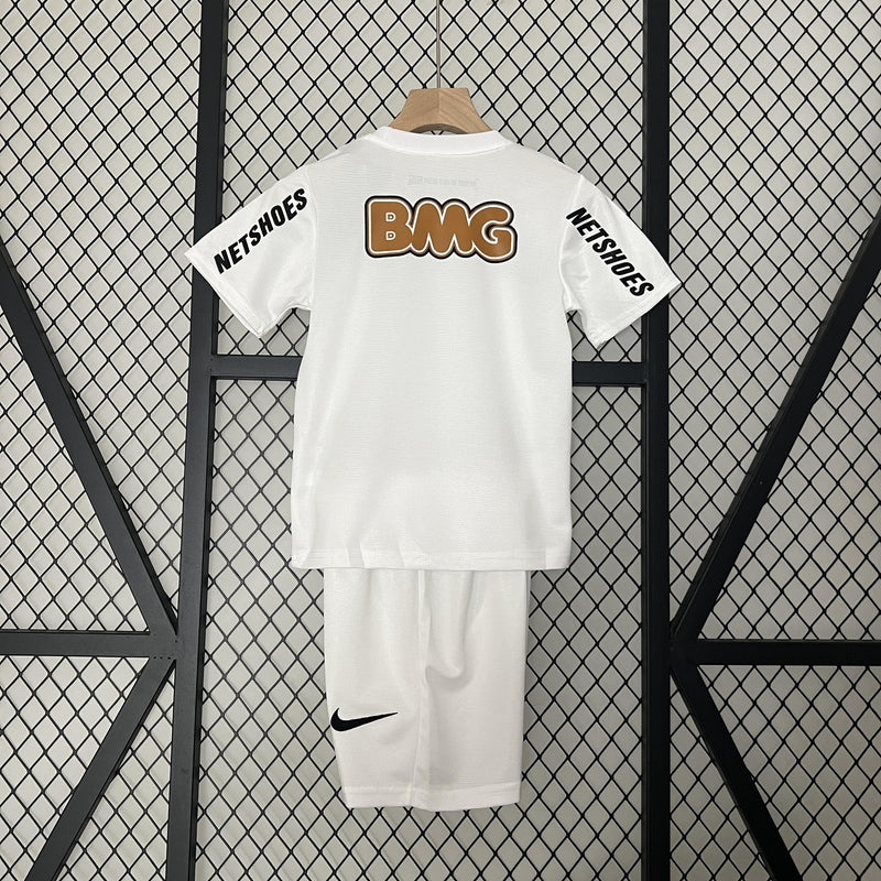 Conjunto Infantil Retrô - Santos 2011/12 I Home