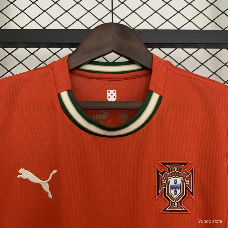 Camisa Portugal 2025 I Home - Feminina