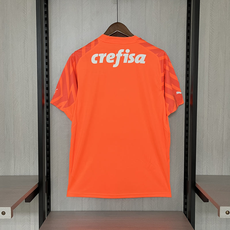 Camisa Palmeiras 2024/25 Goleiro Laranja - Torcedor