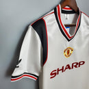 Camisa Retrô Manchester United 1985 II Away - Branca - Adidas