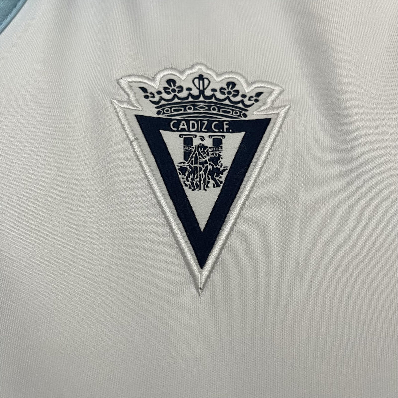 Camisa Cadiz 24/25 II Away - Torcedor - Branca