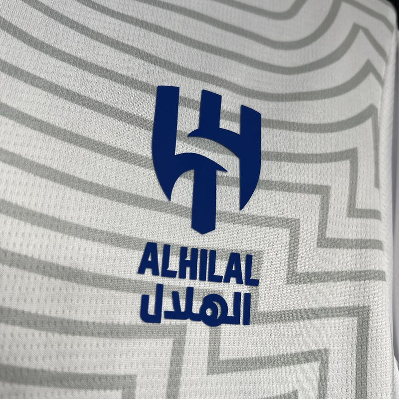 Camisa Al-Hilal 2024/25 II Away - Torcedor - Branca