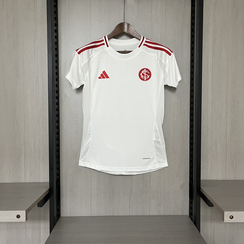 Camisa Internacional 2025/26 II Away - Feminina - Branca