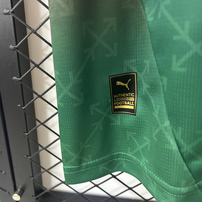 Camisa Milan 2025/26 Puma x Off-White - Vermelha - Torcedor