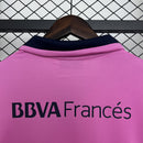 Camisa Retrô Boca Juniors 2013/2014 II Away - Manga Longa - Rosa