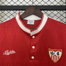 Camisa Retrô Sevilla 1991/1992 II Away - Vermelha