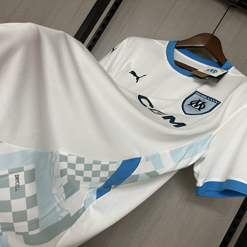 Camisa Olympique de Marseille 24/25 I Home - Torcedor