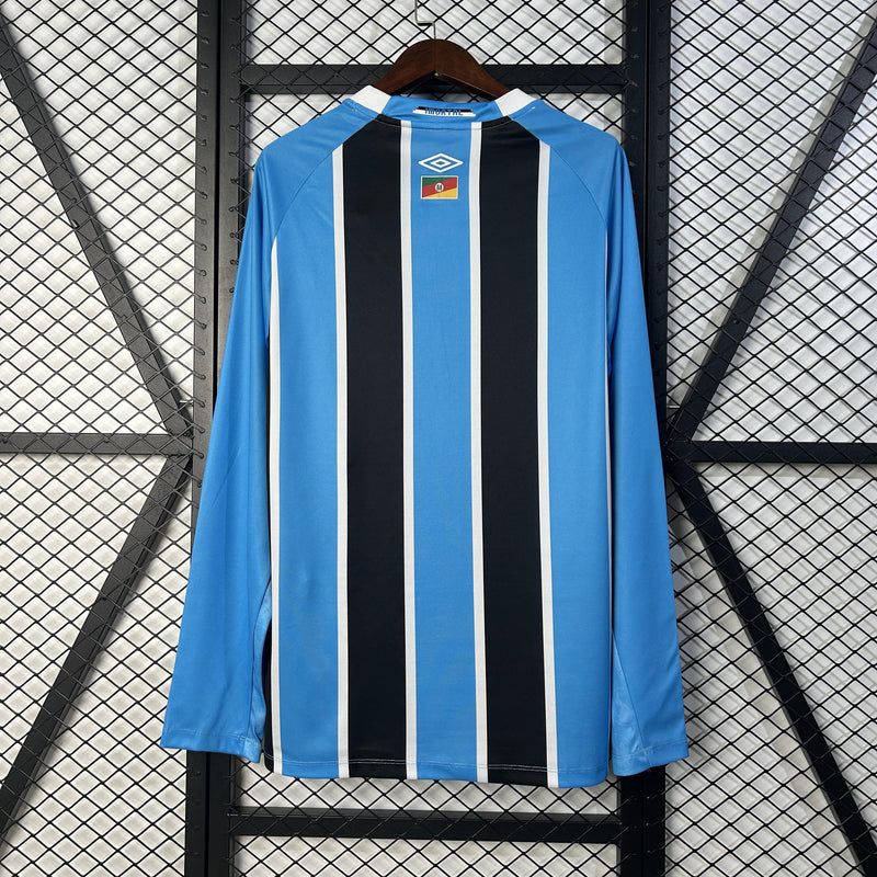 Camisa Grêmio 25/26 I Home - Torcedor Manga Longa