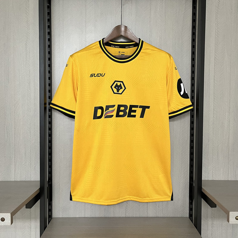Camisa Wolves 2024/25 I Home - Torcedor