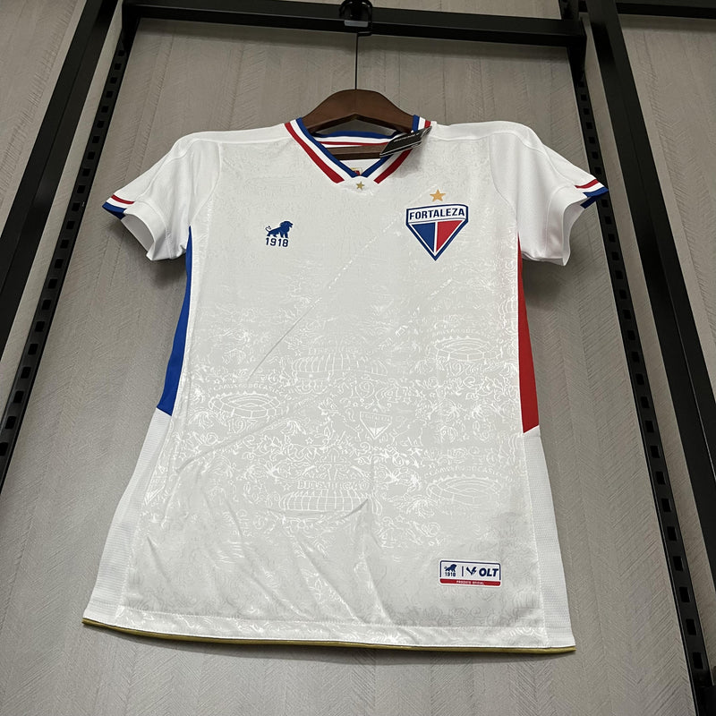 Camisa Fortaleza 24/25 II Away - Feminina - Branca