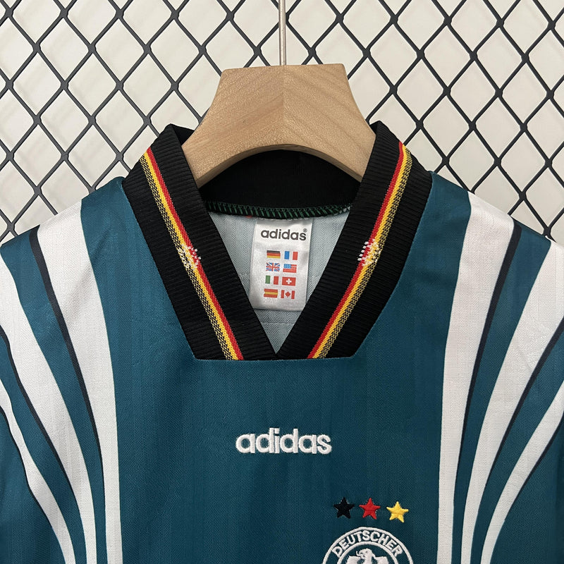 Conjunto Infantil Retrô - Alemanha 1996 II Away