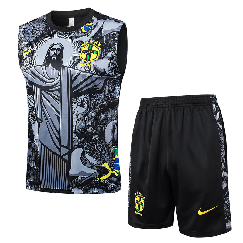 24/25 Conjunto Brasil Edição Especial Cristo Regata