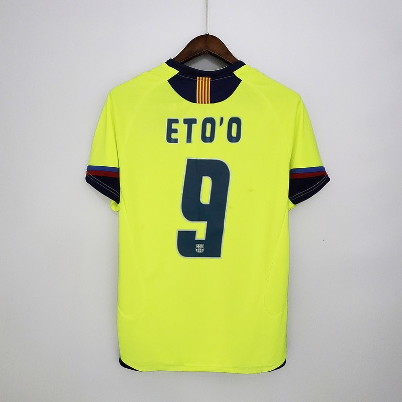 Camisa Retrô Barcelona 2005/2006 II Away - Verde - Nike