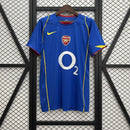 Camisa Retrô Arsenal 2004/2005 II Away - Azul