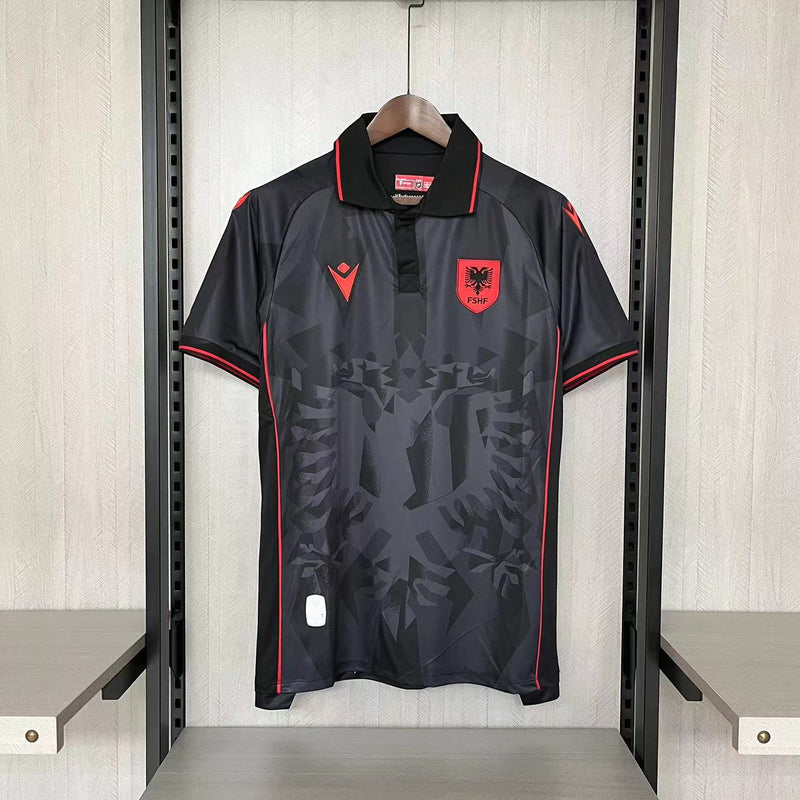 Camisa Albânia 23/24 III Third - Torcedor - Preta