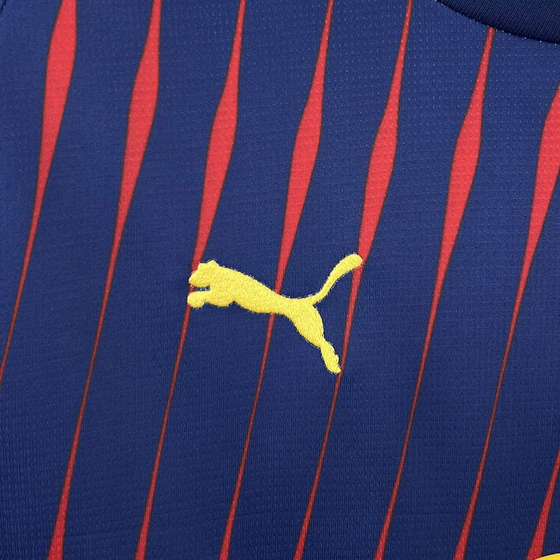 Camisa RB Leipzig 2025/26 II Away - Torcedor - Azul